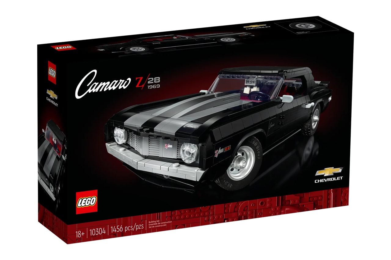LEGO 正式發佈 Chevrolet Camaro Z28 積木模型