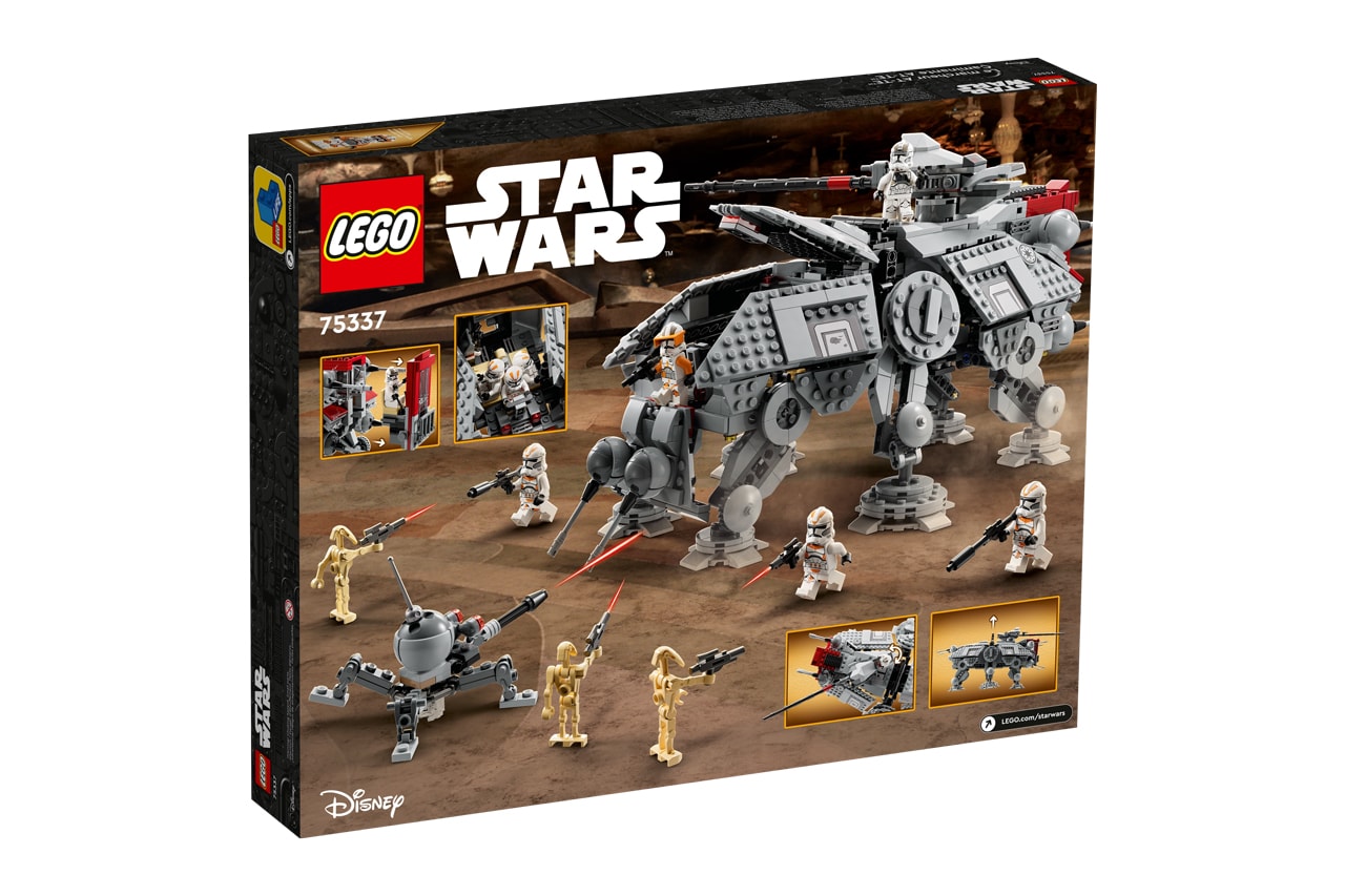 LEGO 正式發佈《Star Wars》AT-TE Walker 積木套組