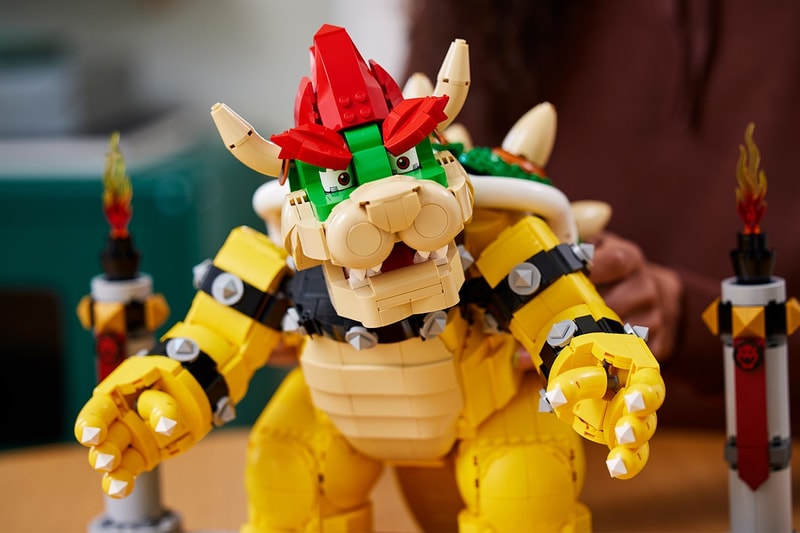 LEGO 推出全新《Super Mario》巨無霸庫巴積木模型
