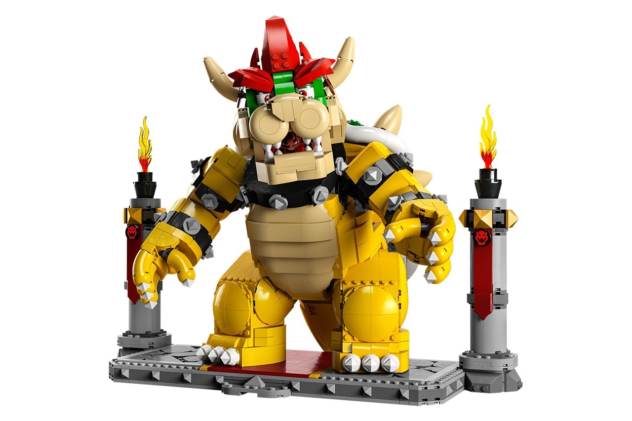 LEGO 推出全新《Super Mario》巨無霸庫巴積木模型