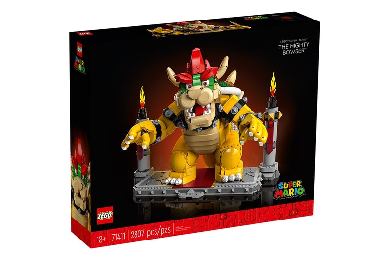 LEGO 推出全新《Super Mario》巨無霸庫巴積木模型