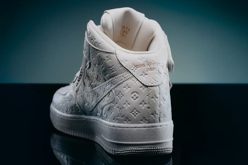 Louis Vuitton x Nike Air Force 1 最新聯名系列官方發售情報正式公開