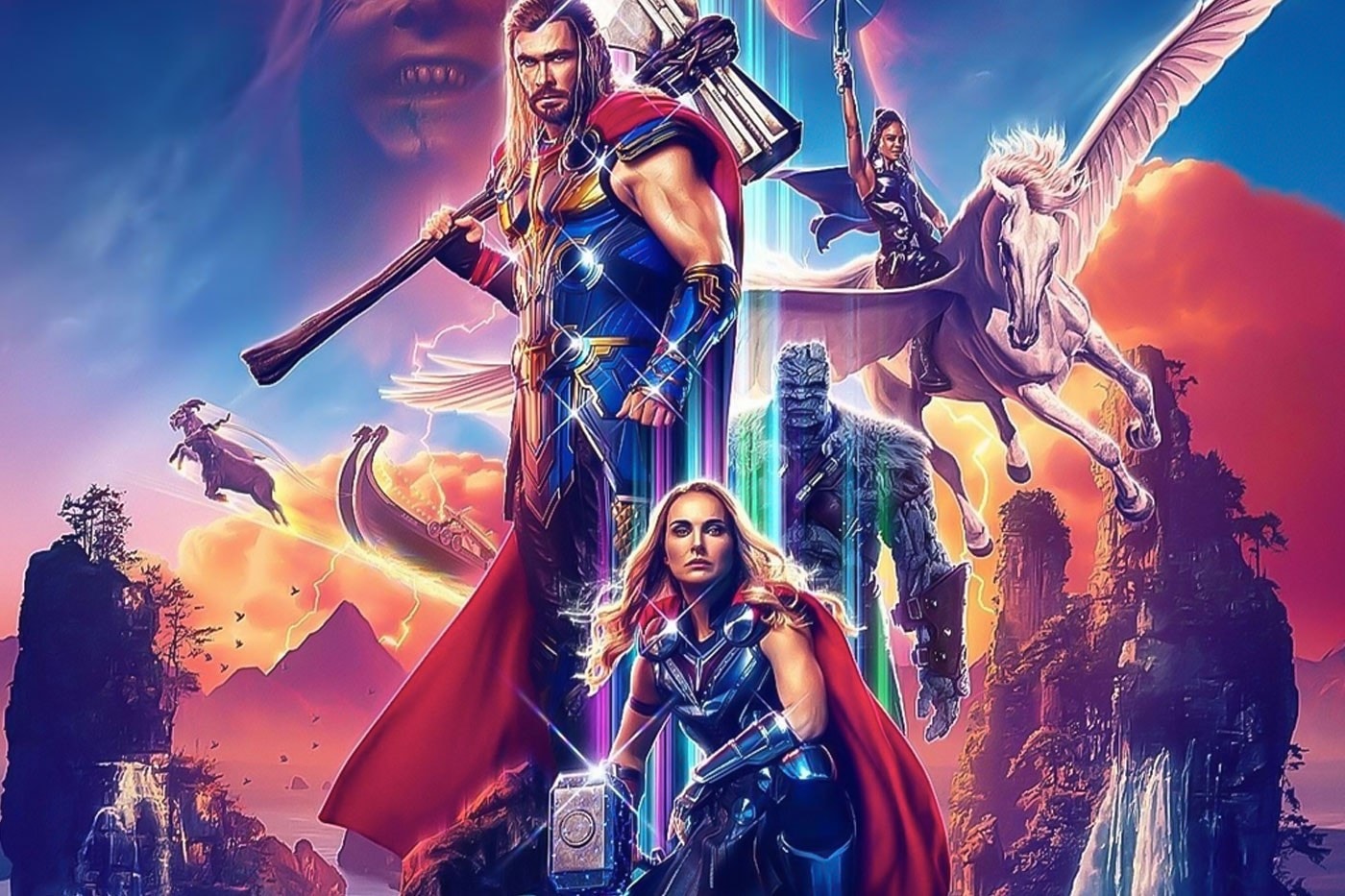 《雷神索爾：愛與雷霆 Thor: Love and Thunder》上映首週登北美票房冠軍