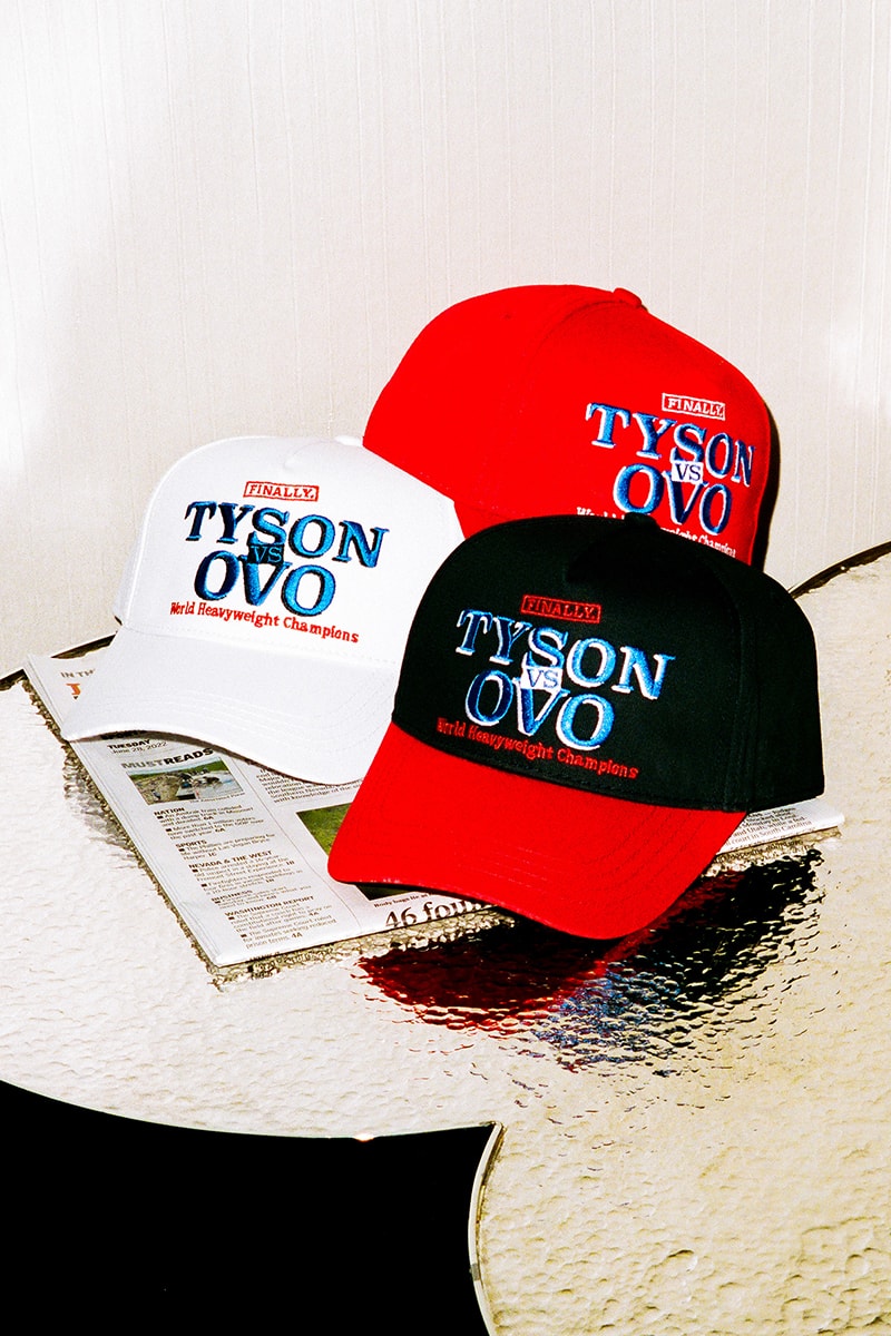 Drake 個人品牌 OVO x Mike Tyson 最新聯乘系列正式登場