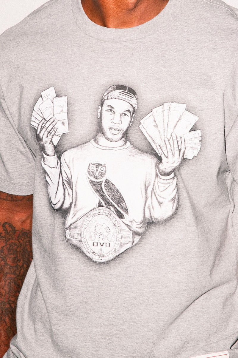 Drake 個人品牌 OVO x Mike Tyson 最新聯乘系列正式登場