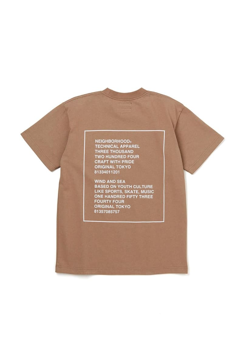 NEIGHBORHOOD x WIND AND SEA 第三彈聯名系列正式登場
