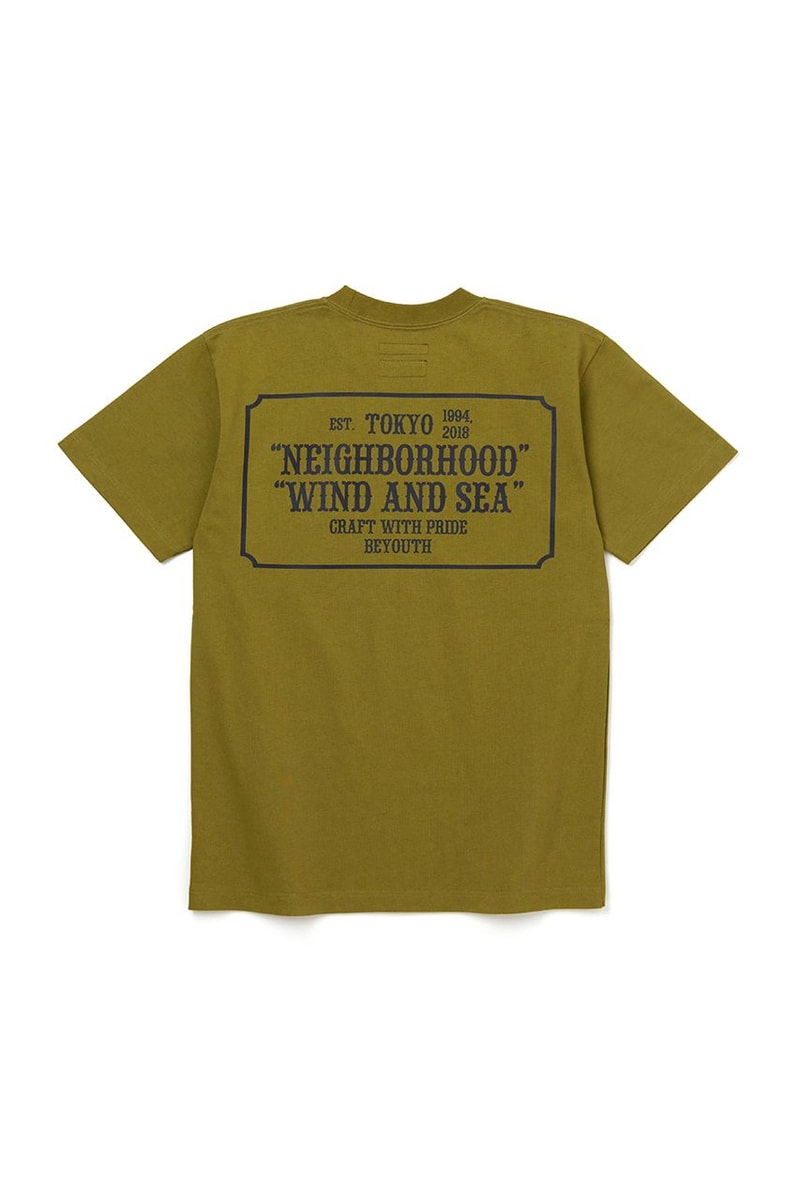 NEIGHBORHOOD x WIND AND SEA 第三彈聯名系列正式登場