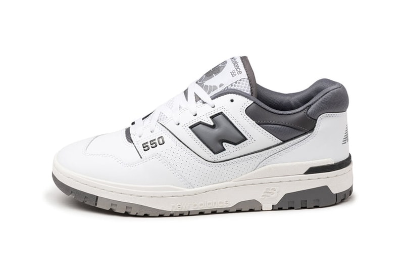 New Balance 550 全新配色「White/Grey」即將上架