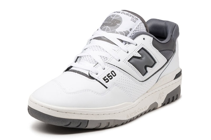 New Balance 550 全新配色「White/Grey」即將上架
