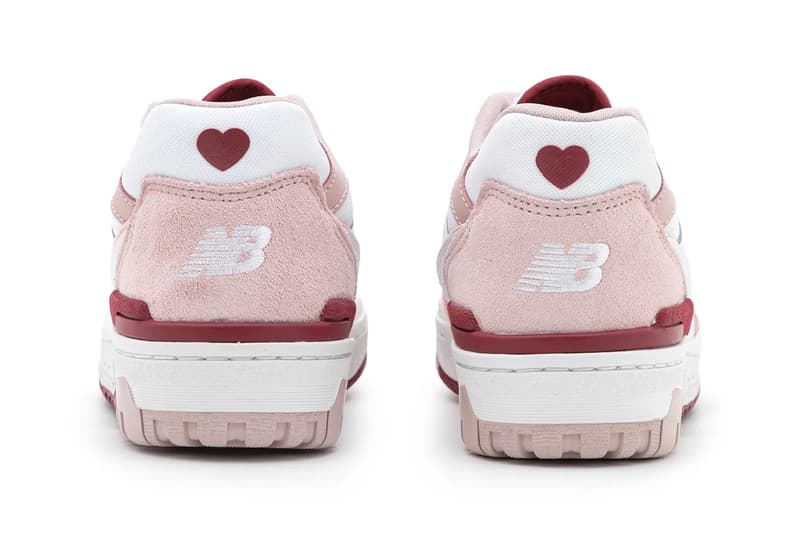 New Balance 550 最新配色「White Scarlet」率先曝光