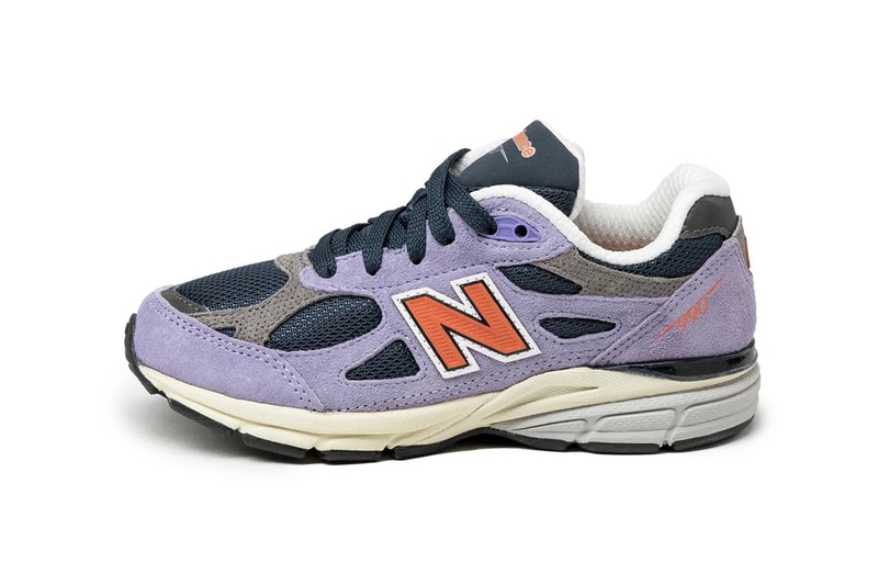 New Balance 990v3 MADE in USA 最新配色「Raw Amethyst/Team Orange」正式登場