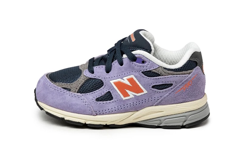 New Balance 990v3 MADE in USA 最新配色「Raw Amethyst/Team Orange」正式登場