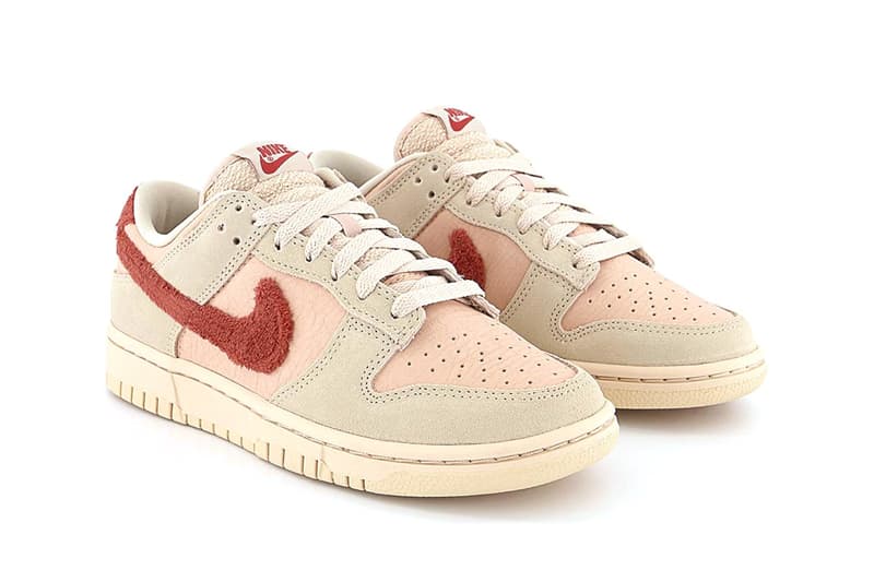 Nike Dunk Low 打造最新絨毛風格鞋款