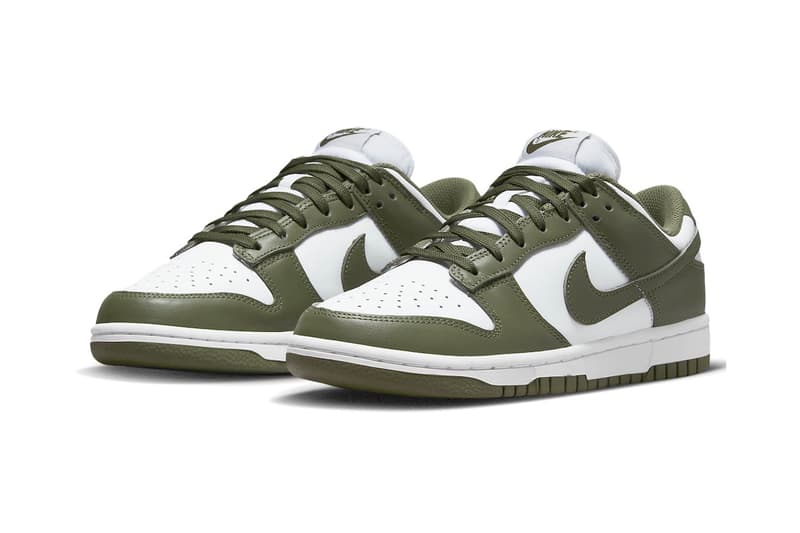 Nike Dunk Low 最新配色「Medium Olive」率先亮相