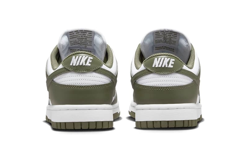 Nike Dunk Low 最新配色「Medium Olive」率先亮相