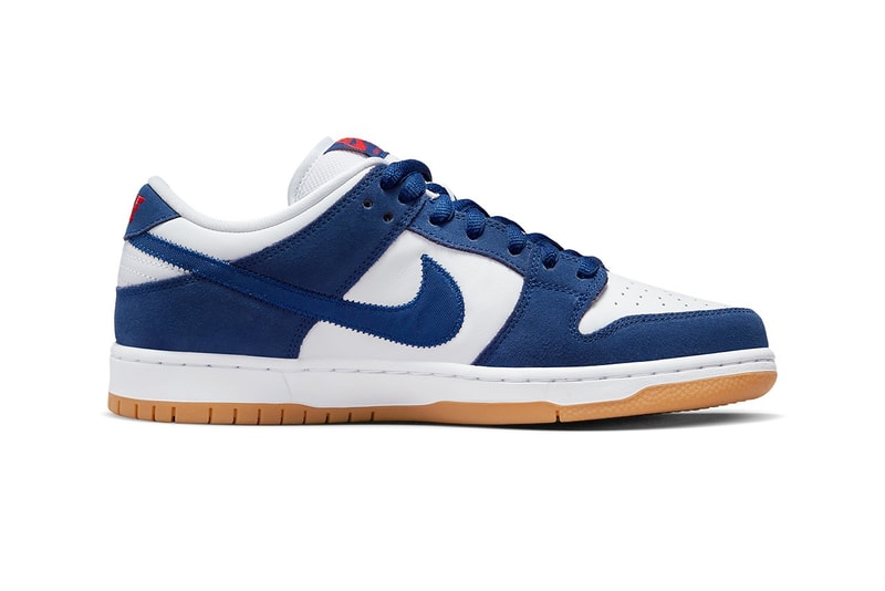 Nike SB Dunk Low 最新配色「Dodgers」官方圖輯率先公開