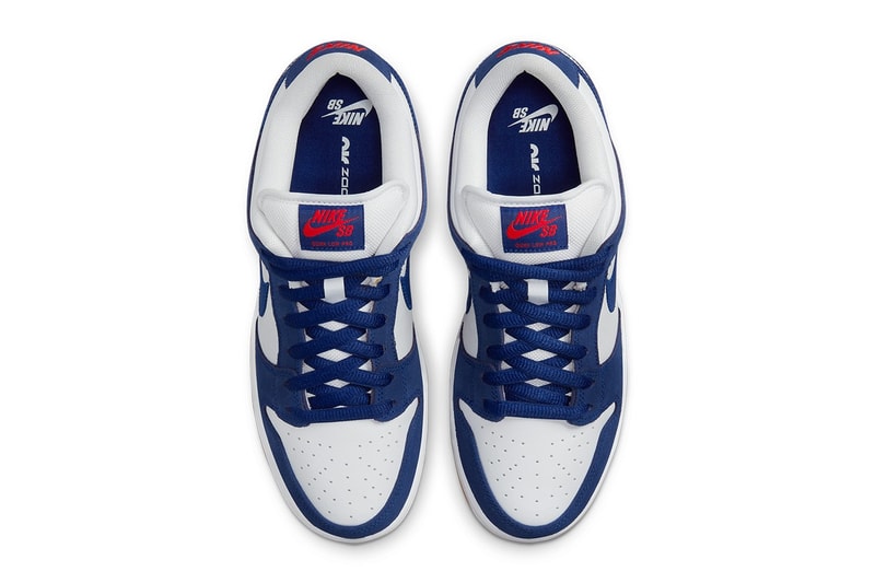 Nike SB Dunk Low 最新配色「Dodgers」官方圖輯率先公開