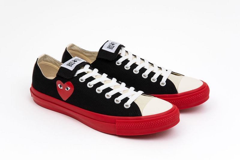 COMME des GARÇONS PLAY x Converse Chuck 70 全新聯名配色登場