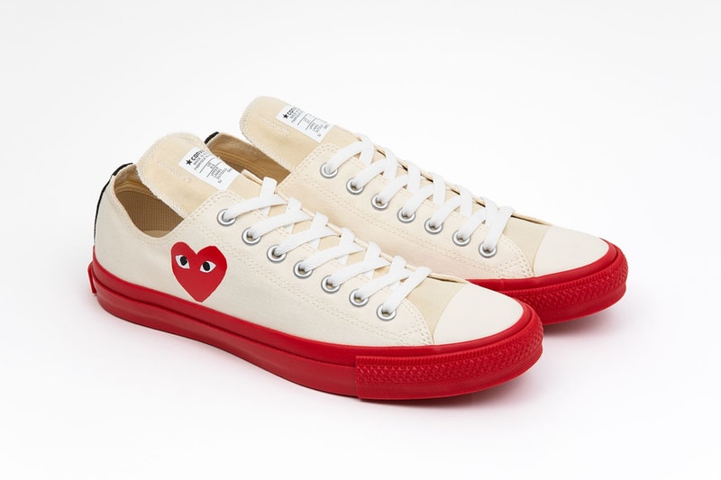 COMME des GARÇONS PLAY x Converse Chuck 70 全新聯名配色登場