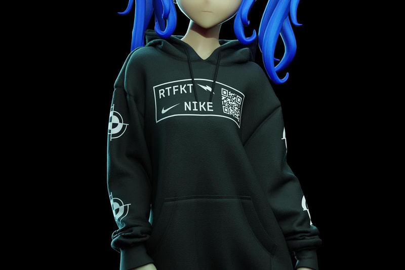 RTFKT Studios x Nike AR Hoodie 發佈情報正式公開