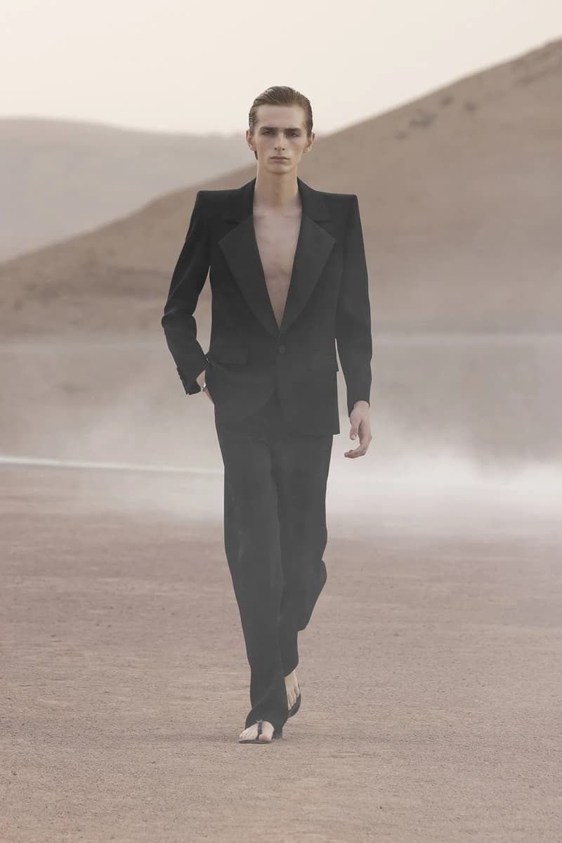 Saint Laurent 2023 春夏系列男裝大秀正式登場