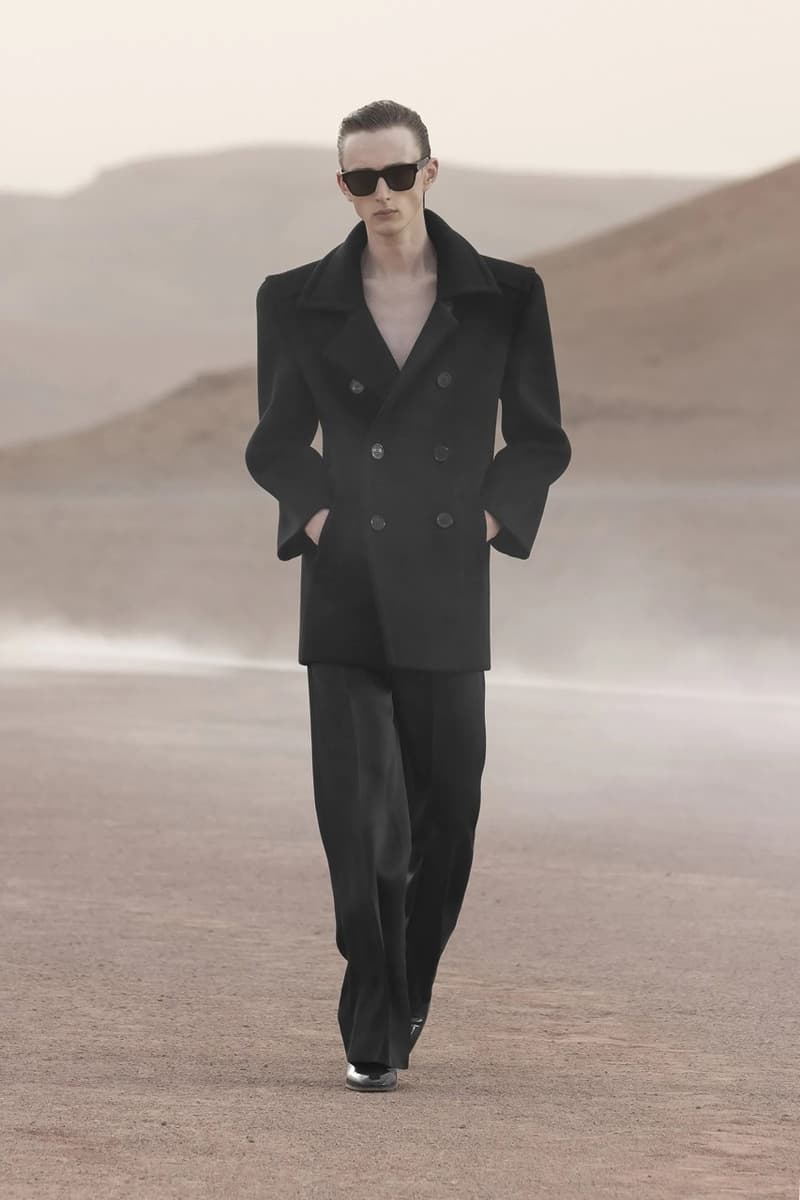 Saint Laurent 2023 春夏系列男裝大秀正式登場