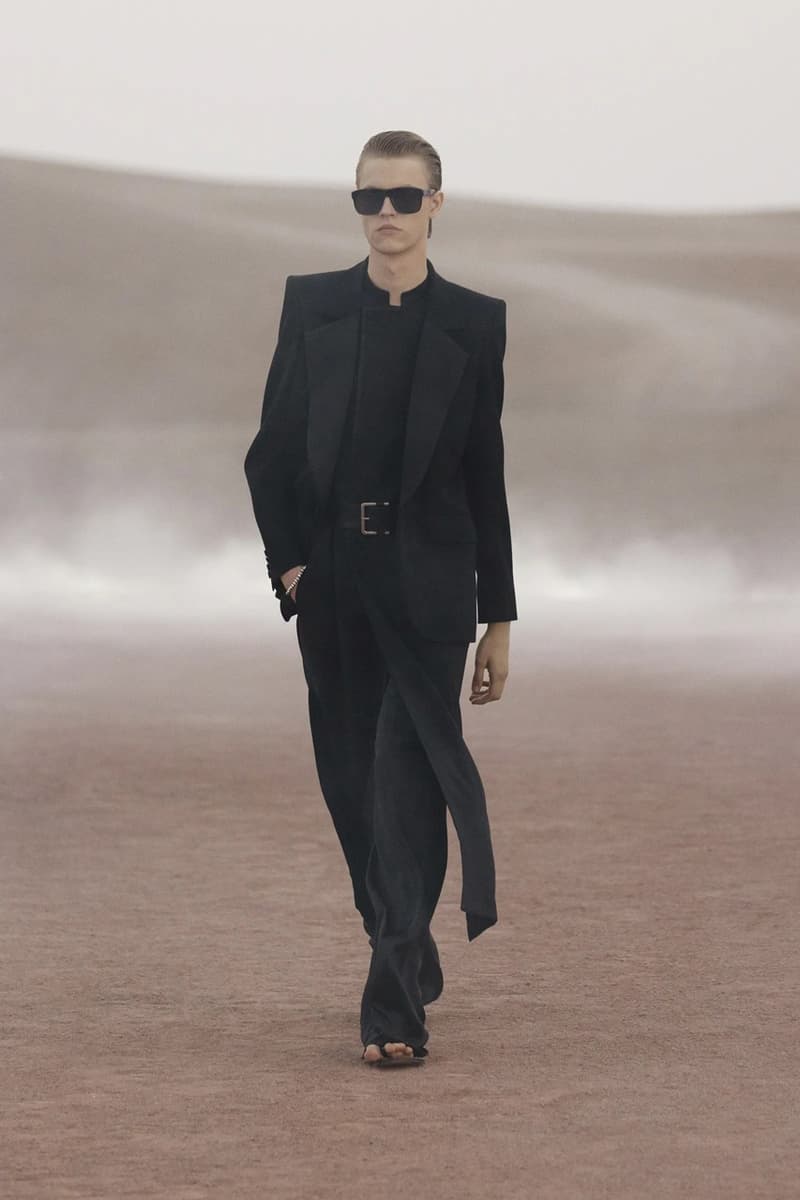 Saint Laurent 2023 春夏系列男裝大秀正式登場