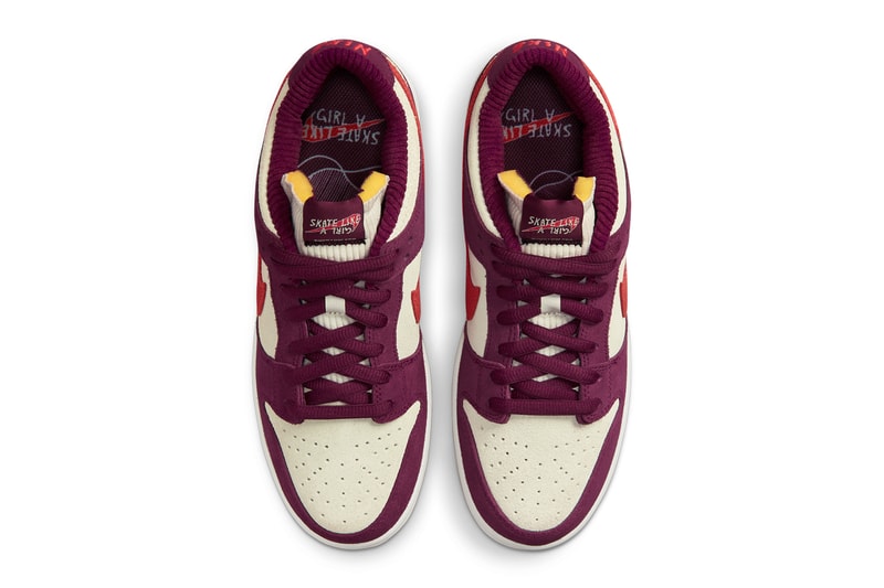 Skate Like a Girl x Nike SB Dunk Low 聯乘鞋款官方圖輯正式亮相