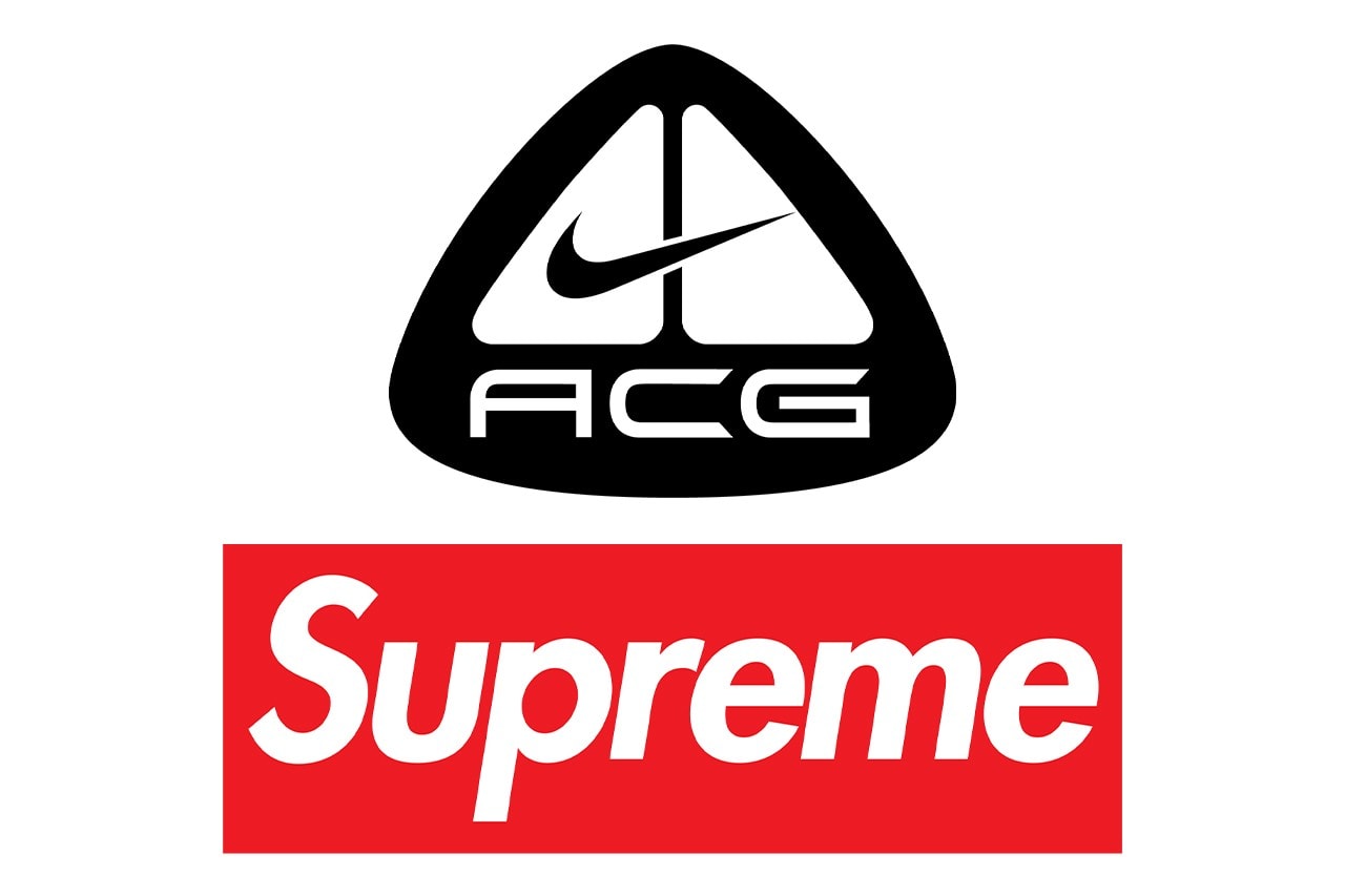 消息稱 Supreme 即將和 Nike ACG 展開最新聯名