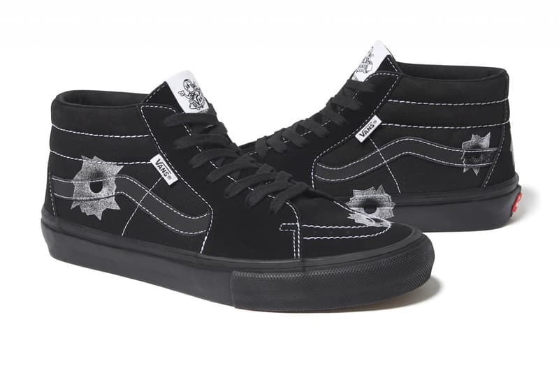 Supreme x Vans x Nate Lowman 三方聯名 Skate Grosso Mid 系列取消發售（UPDATE）