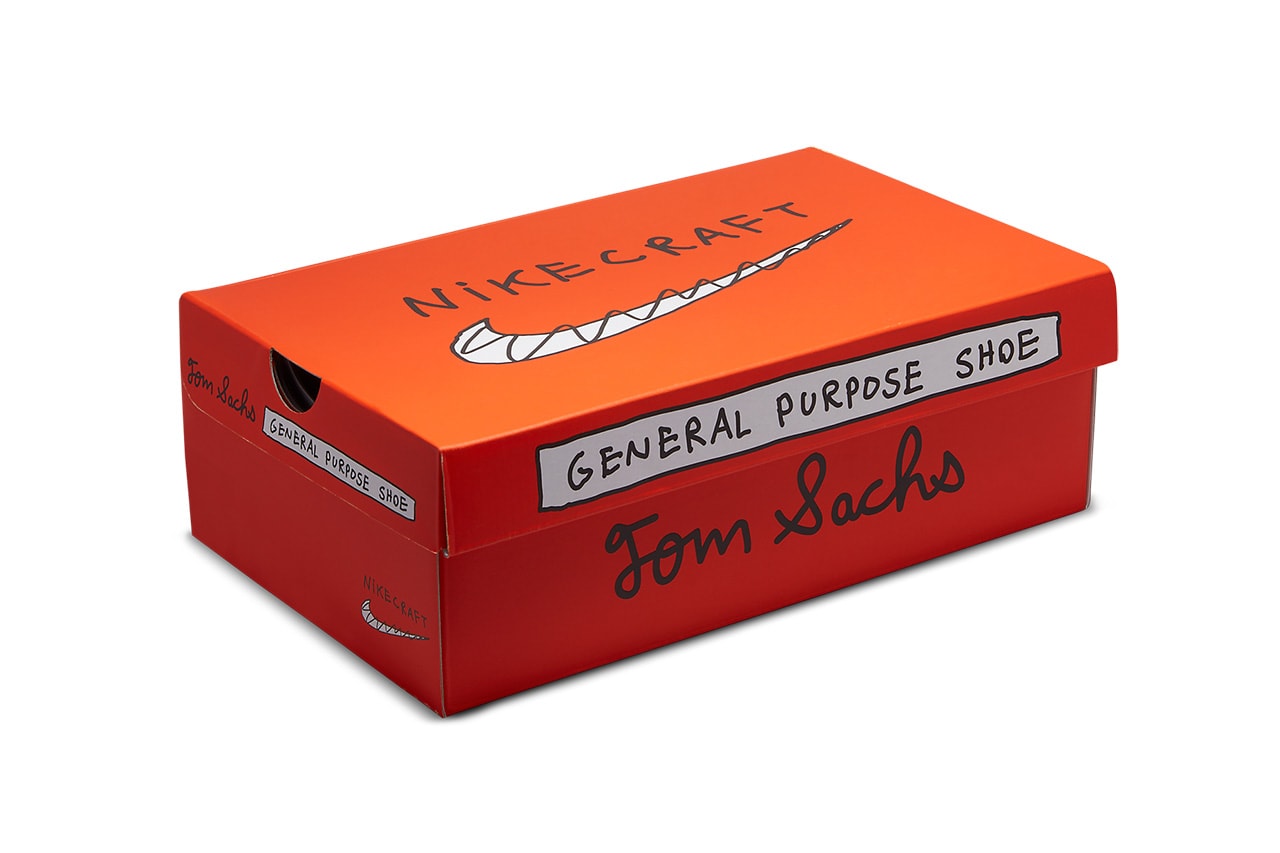 Tom Sachs x NikeCraft General Purpose Shoe「Dark Sulfur」官方圖輯正式發佈