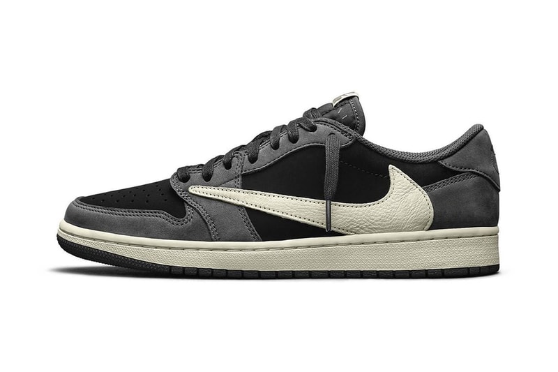 Travis Scott x Air Jordan 1 Low 最新配色「Black/Phantom」曝光