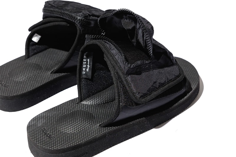 率先近賞 UNUSED x Suicoke 最新聯乘涼拖鞋款