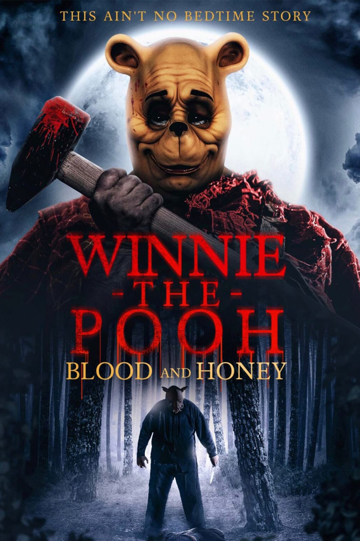 血腥真人版「小熊維尼」電影《Winnie the Pooh: Blood and Honey》首張海報釋出