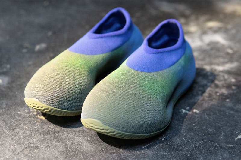 adidas YZY KNIT RNR 最新配色「Faded Azure」近賞圖輯曝光
