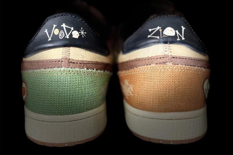 率先近賞 Zion Williamson x Air Jordan 1 Low OG「Voodoo」聯名鞋款