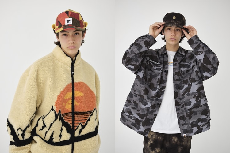 A BATHING APE® 正式發佈 2022 秋冬男裝系列 Lookbook