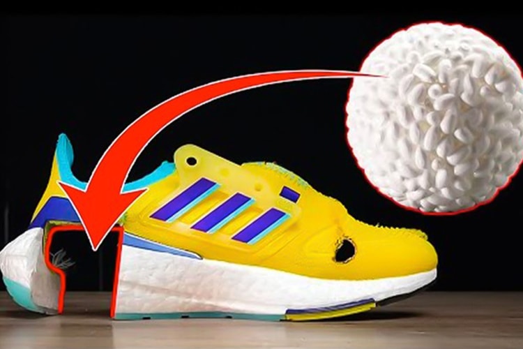 觀賞鞋類 Youtuber 深入解析 adidas BOOST 緩震技術