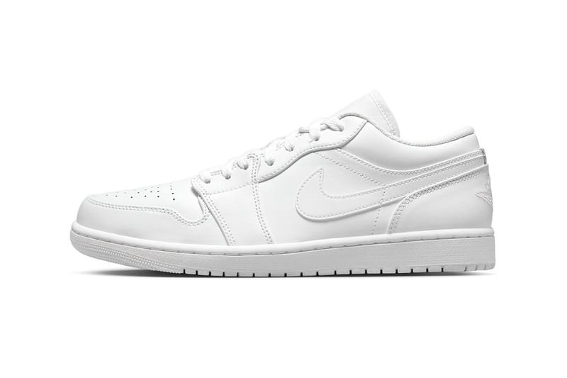 Air Jordan 1 Low 最新配色「Triple White 