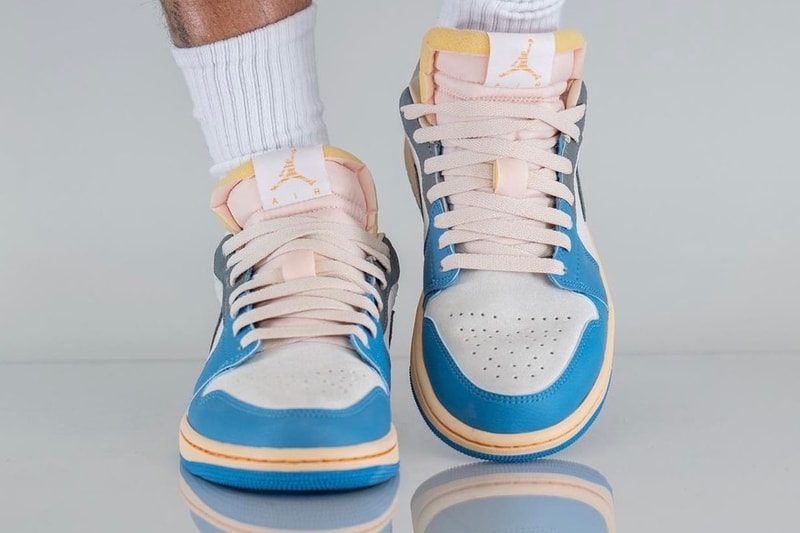率先近賞 Air Jordan 1 Low 最新配色「UNC Grey」上腳圖輯