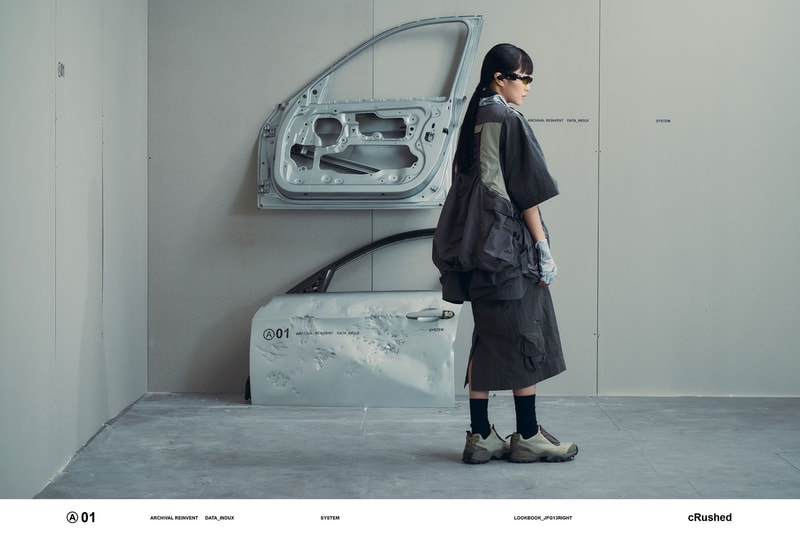 Archival Reinvent 2022 春夏系列「Data_Indux System A01」正式登場