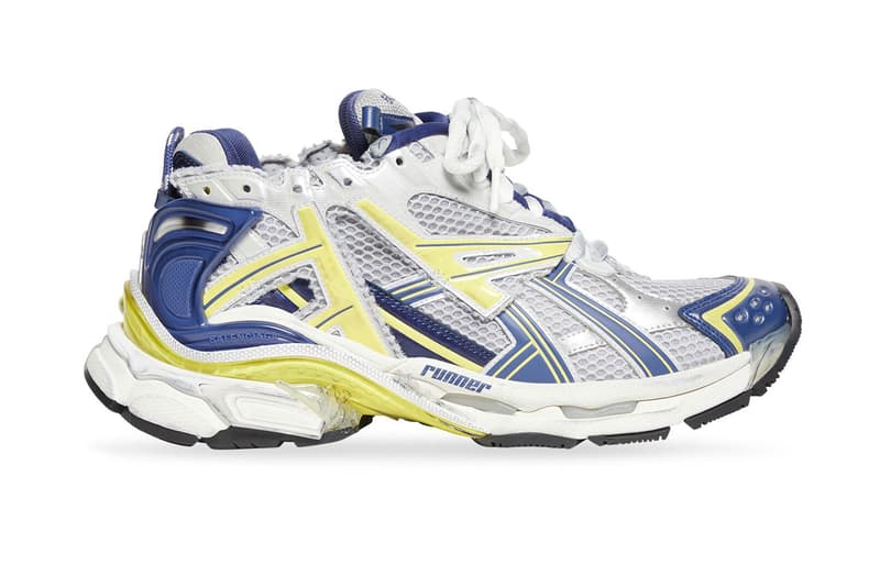 Balenciaga Runner 最新配色「White/Blue/Yellow」正式登場