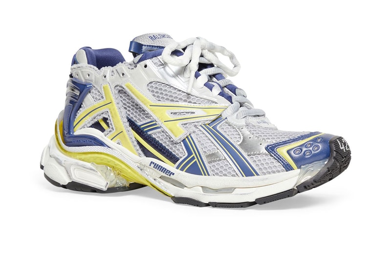 Balenciaga Runner 最新配色「White/Blue/Yellow」正式登場