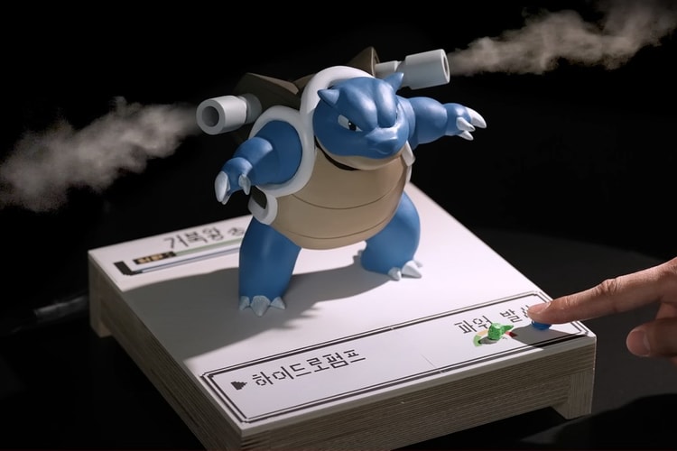 韓國設計師以 3D 打印筆手工製作「Blastoise 水箭龜」加濕器