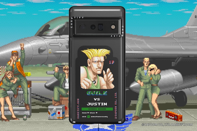 CASETiFY 攜手《快打旋風 Street Fighter》打造最新聯名系列