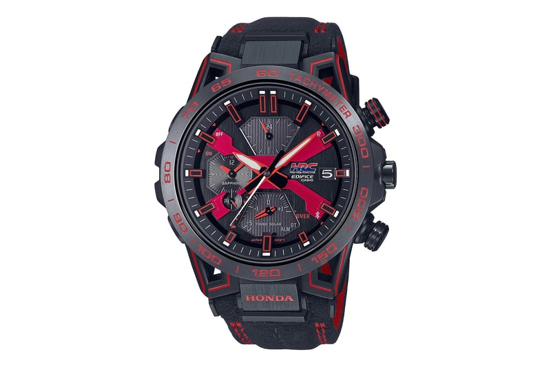 Casio 攜手 Honda 推出全新聯名錶款「Honda Racing Red Edition」