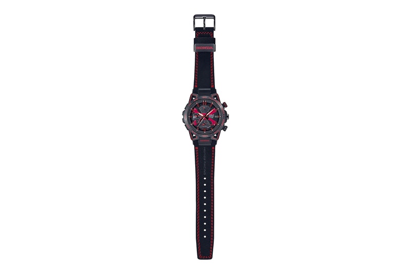 Casio 攜手 Honda 推出全新聯名錶款「Honda Racing Red Edition」