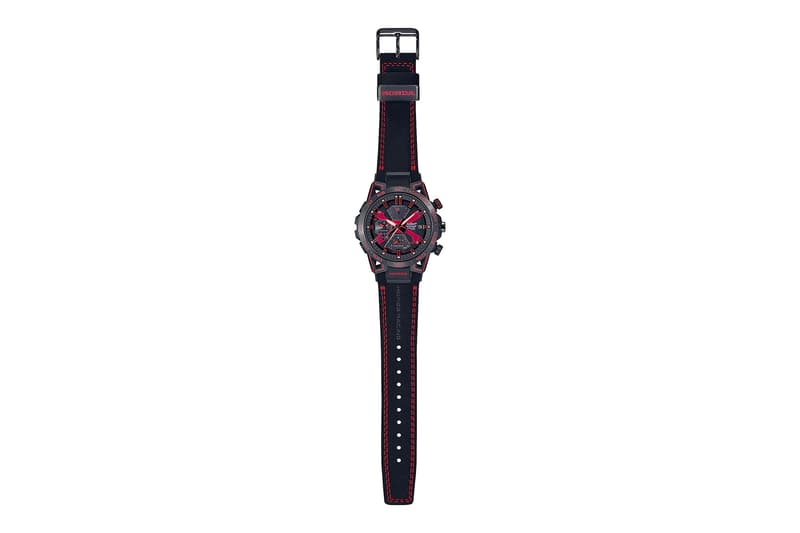 Casio 攜手 Honda 推出全新聯名錶款「Honda Racing Red Edition」