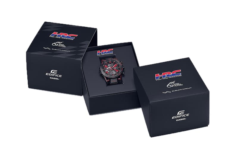 Casio 攜手 Honda 推出全新聯名錶款「Honda Racing Red Edition」