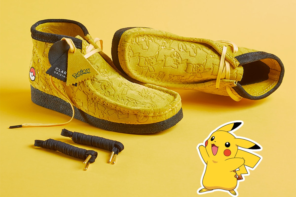 Pokémon x Clarks Originals Wallabee 聯乘鞋款正式登場
